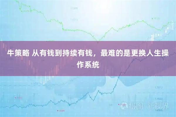 牛策略 从有钱到持续有钱，最难的是更换人生操作系统